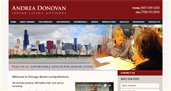 Desktop Screenshot of chicagoseniorlivingadvisors.com
